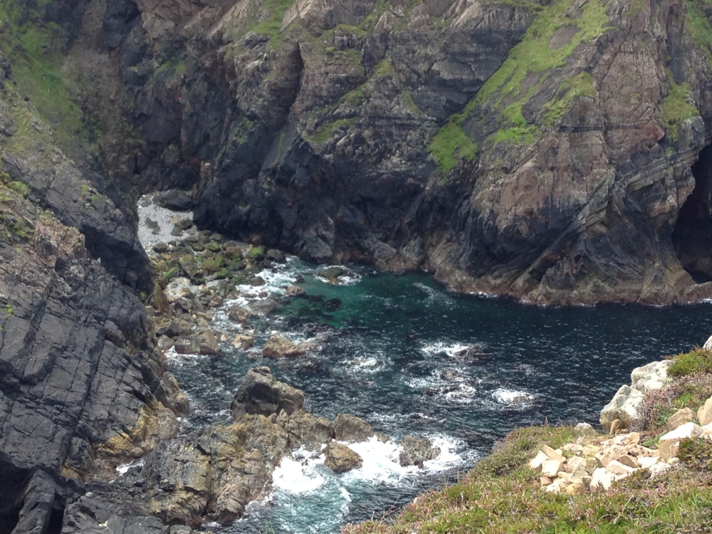 Some of the gorgeous cliffs on Arranmore Island